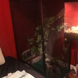 LONG LARGE SCREEN chameleon/reptile cage